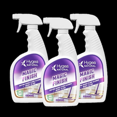 Homecare Products 24 oz Ready to Use Spray Magic Finish-Natural Enzyme-Based Floor Cleaner, 3PK HO3540925